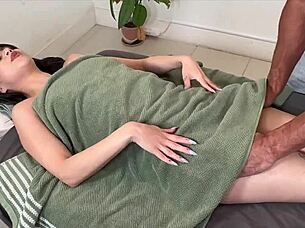 Cheating wife fucks big cock therapist & lets him cum on her face & mouth ~ penelope reed & peter fitzwell ~ perfect stroke md ~ roman zane