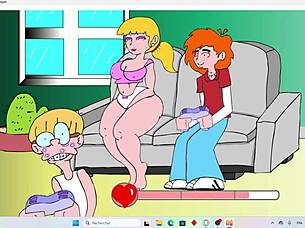 Comedy And Erotic Scenes On The Couch Part 2