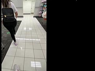 flashing my ass in the public store turns me on. i had to masturbate in the store restroom