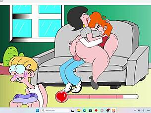 Comedy And Erotic Scenes On The Couch Part 2