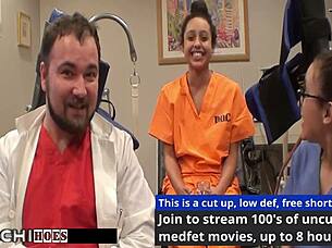 Freshman gets hitachi orgasm from nurse Mia Sanchez 😏