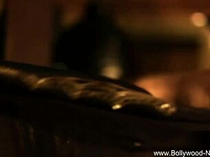 indian goddess slowly reveals her body in a teasing striptease