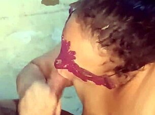 Look at that greedy ass whore with huge tits. She loves anal in the orgy.