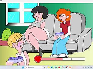 Comedy And Erotic Scenes On The Couch Part 2