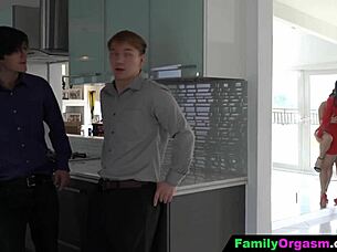 Step Brothers and Stepsisters Swap in Party Orgy