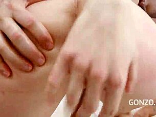 paola endures 8 dap positions with deepthroat and gaping asshole