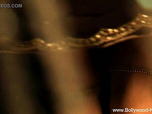 indian goddess slowly reveals her body in a teasing striptease