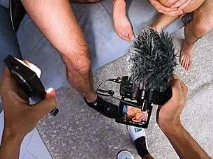 Lika Clarke in crazy 3-on-1 anal