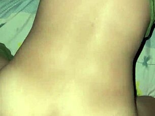 chubby woman enjoys anal sex with shaved pussy