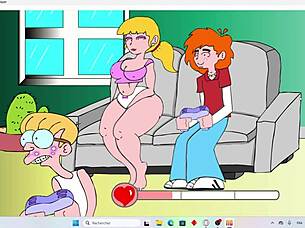 Comedy And Erotic Scenes On The Couch Part 2