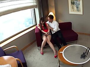 Japanese Curvy Model With Big Natural Tits In Audition