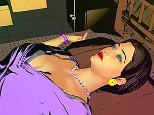 Why is step-son watching step-mother masturbate in the bathroom?