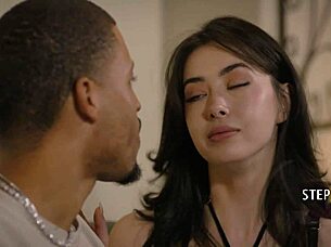 Interracial quickie infidelity in the cinema