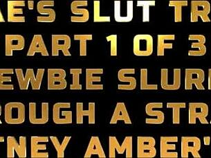 britney amber has double wand orgasm before threesome