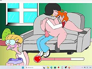 Comedy And Erotic Scenes On The Couch Part 2