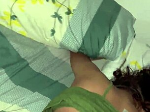 chubby woman enjoys anal sex with shaved pussy