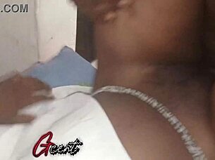 Nigerian Housemaid SCREAMS for MORE COCKS in Her JUICY Pussy