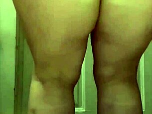 Teasing you with curvy body and hot piss