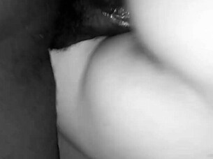 Riding that big black cock like there's no tomorrow