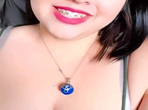 i am lily influencer bbw sharing my webcam content with big tits and fat body