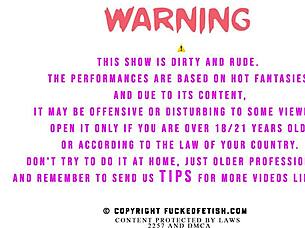 sattira explores cutting-edge bondage with inflatable mask and cling film