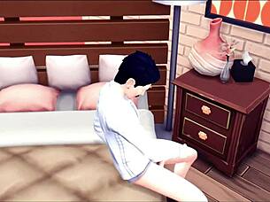 solo male joins group for threesome with deepthroat and cumshot