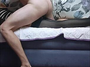 my skinny mature couple in homemade porno