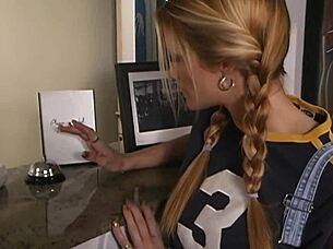 belladonna in stockings gets anal and deepthroat 😈