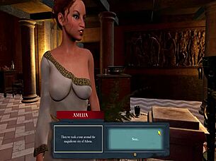 Let's play slaves of Rome, trying to get in my wife's pants