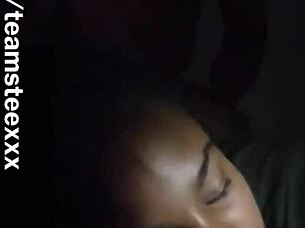 Snuck upstairs for quick blowjob at BBQ