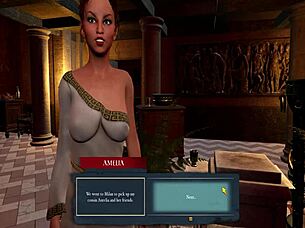 Let's play slaves of Rome, trying to get in my wife's pants