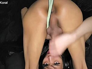 watch me give myself a facial cumshot