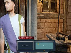 Let's play slaves of Rome, trying to get in my wife's pants