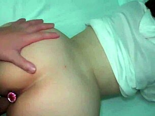 teen girl gets fucked in bedroom.