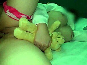 teen girl gets fucked in bedroom.