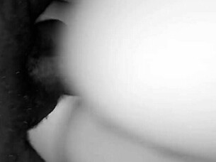 Riding that big black cock like there's no tomorrow