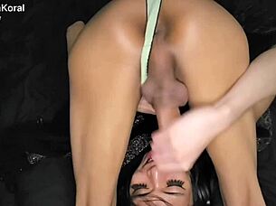 watch me give myself a facial cumshot