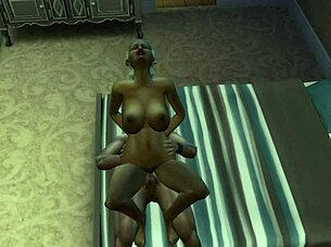 Indian Wife Gets Big Cock Anal Fuck