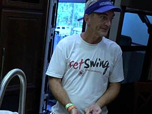 FetSwing Diaries: Naughty Wife Blows Big Balls Chris, Group Fucking with Toys and Cunilingus