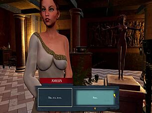 Let's play slaves of Rome, trying to get in my wife's pants