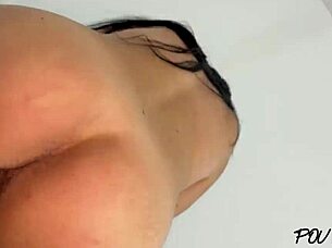 busty colombian mature woman enjoys cock from pov perspective