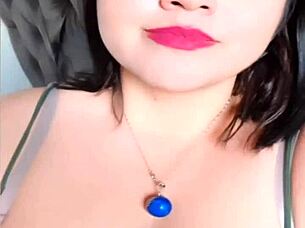 i am lily influencer bbw sharing my webcam content with big tits and fat body