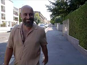 Skinny beauty enjoys her best sex ever while cuck husband watches