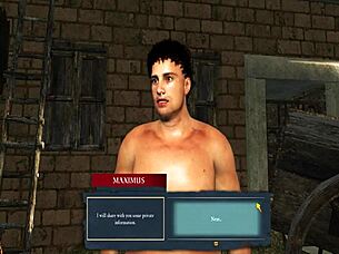 Let's play slaves of Rome, trying to get in my wife's pants