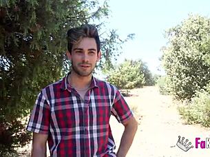 Nasty picnic for sofia santan fuck in the woods with deepthroat