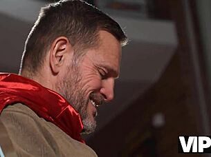 in this vip4k story, european teen 18+ elena vedem cheats with old daddy friend, getting tight pussy fucked hard.