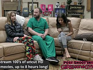 Daisy Bean Undergoes Stimulating Exam with Vibrator