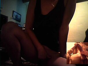 brunette milf chats c2c with big cock amateur