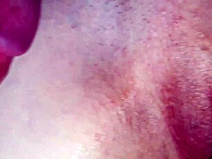 Fucking My Skinny Wife In Pink Panties And Cumming On Her Shaved Pussy!