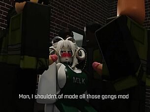 Horny Girl In Roblox Craves Big Monster Cock